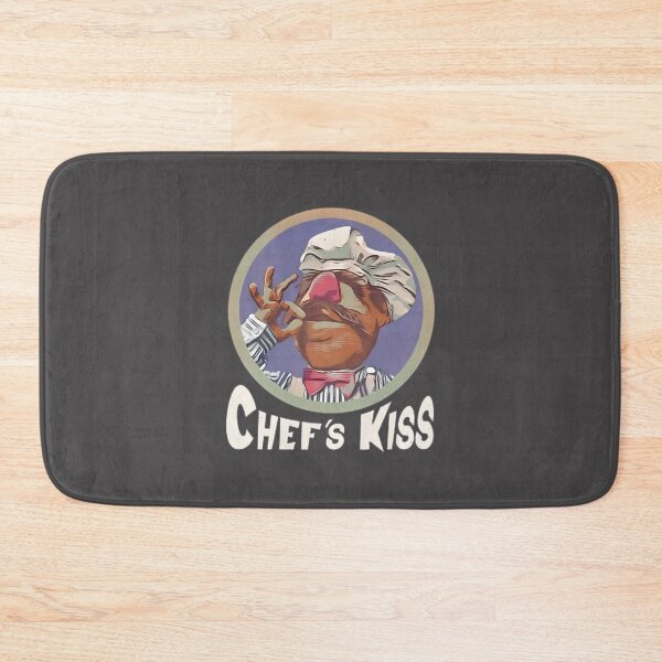 Item preview, Chef's Kiss Funny Culinary Expression Design for Food Lovers designed and sold by EinMM.