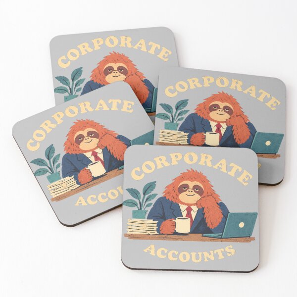 Item preview, Corporate Accounts Orangutan Office Worker designed and sold by Yellowriversss.
