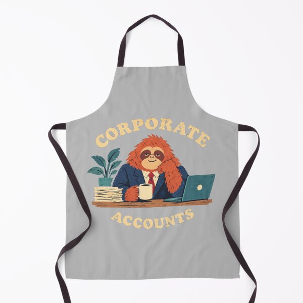 Item preview, Corporate Accounts Orangutan Office Worker designed and sold by Yellowriversss.