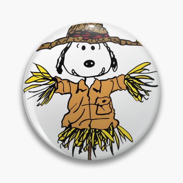 Item preview, Straw Man with Snoopy Inspired Cartoon Illustration designed and sold by nadeembhutta.
