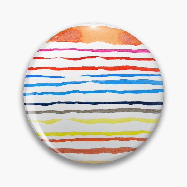 Item preview, Relaxed Watercolor Stripes designed and sold by AnimaliaStar.
