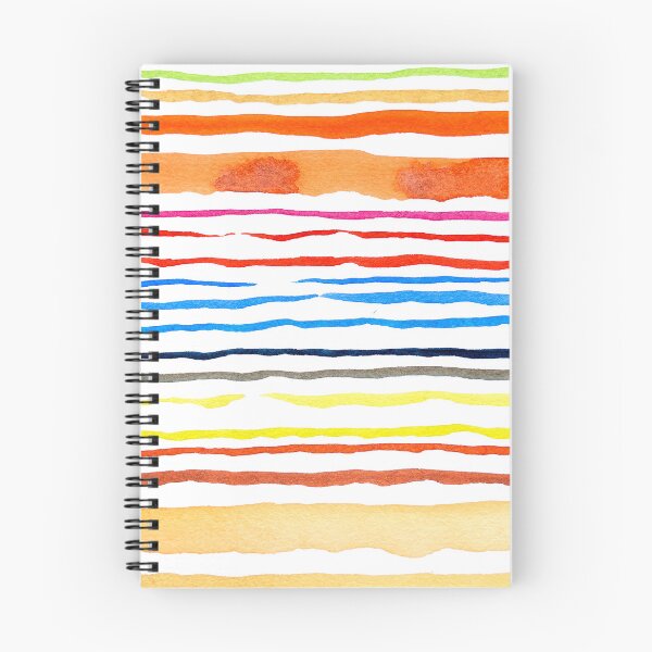Item preview, Relaxed Watercolor Stripes designed and sold by AnimaliaStar.