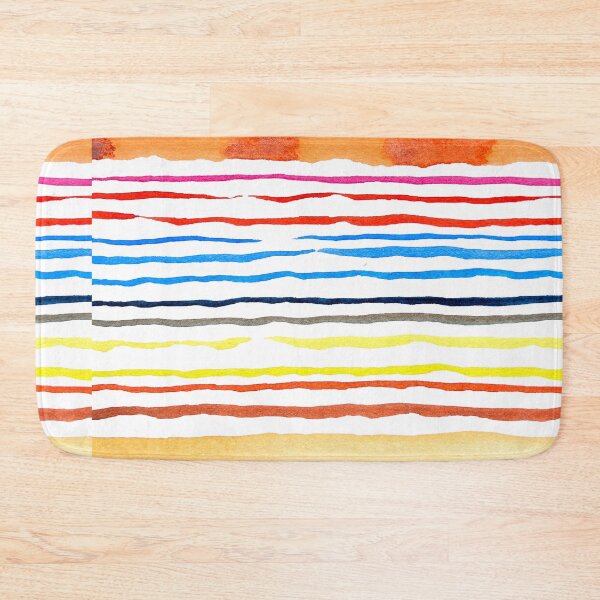 Item preview, Relaxed Watercolor Stripes designed and sold by AnimaliaStar.