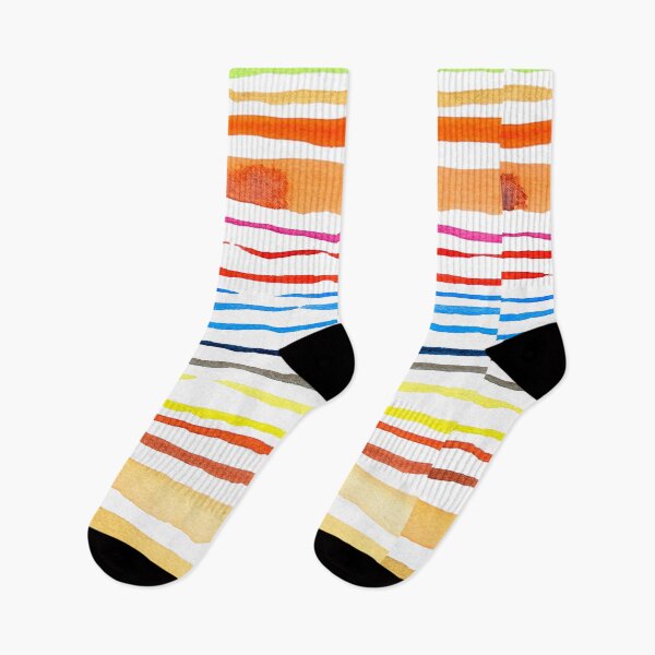 Item preview, Relaxed Watercolor Stripes designed and sold by AnimaliaStar.