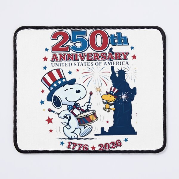 Item preview, America 4th of July Anniversary Patriotic Snoopy Parody Design designed and sold by Trendy Tee.