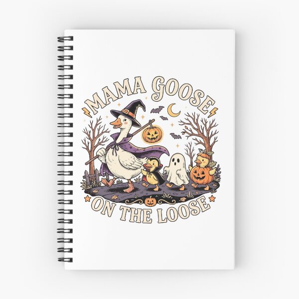 Item preview, Mama Goose On The Loose Halloween designed and sold by Steele-Art.