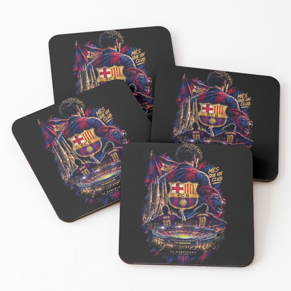 Item preview, FC Barcelona Legacy | Barça Football Vintage Art designed and sold by WildTrace.