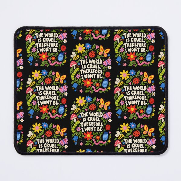 Item preview, The World Is Cruel Therefore I Wont Be Cute Bugs Flowers Design designed and sold by SEINENGAPPI23.