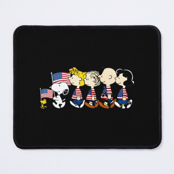 Item preview, Peanuts Gang Celebrating 4th of July Independence Day Design designed and sold by Trendy Tee.