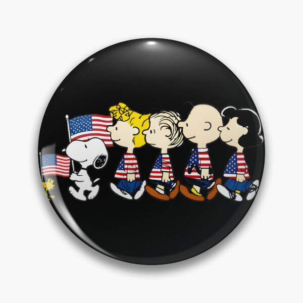 Item preview, Peanuts Gang Celebrating 4th of July Independence Day Design designed and sold by Trendy Tee.