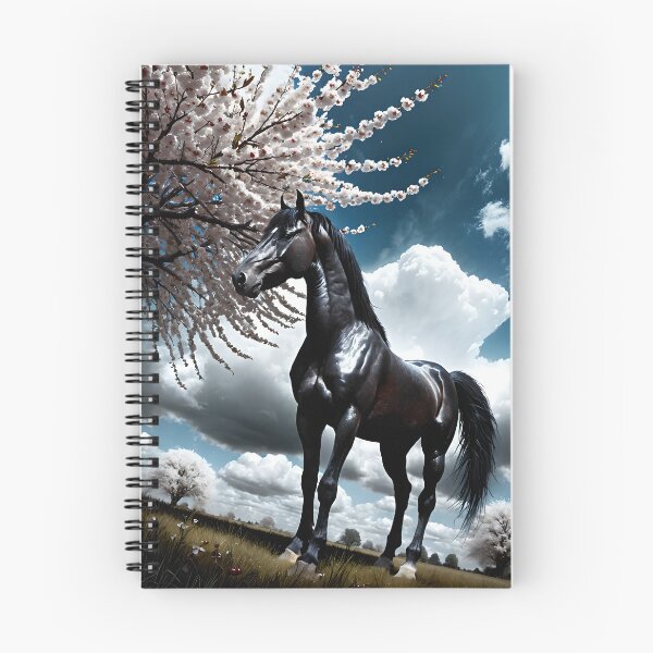 Item preview, But the big black horse said, "Look this way" - He said, "Hey lady, will you marry me?" 3 designed and sold by deep-sea-birds.