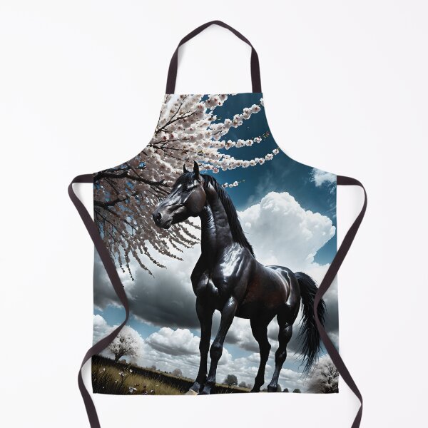Item preview, But the big black horse said, "Look this way" - He said, "Hey lady, will you marry me?" 3 designed and sold by deep-sea-birds.