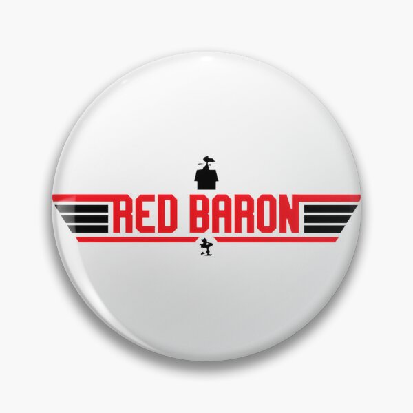 Item preview, The Red Baron Vintage Airplane Illustration Design designed and sold by nadeembhutta.