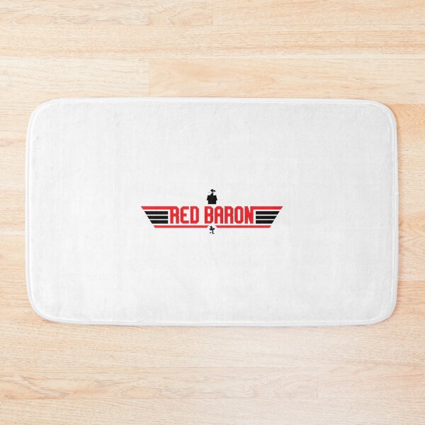 Item preview, The Red Baron Vintage Airplane Illustration Design designed and sold by nadeembhutta.