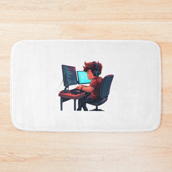 Item preview, Roblox Inspired Kid Programmer Design for Young Coding Enthusiasts designed and sold by Bakisto.