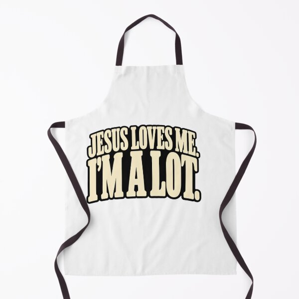 Item preview, Jesus Loves Me I’m a Lot – Funny Christian Humor designed and sold by FaithArt777.