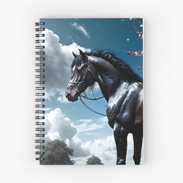 Item preview, But the big black horse said, "Look this way" - He said, "Hey lady, will you marry me?" 4 designed and sold by deep-sea-birds.