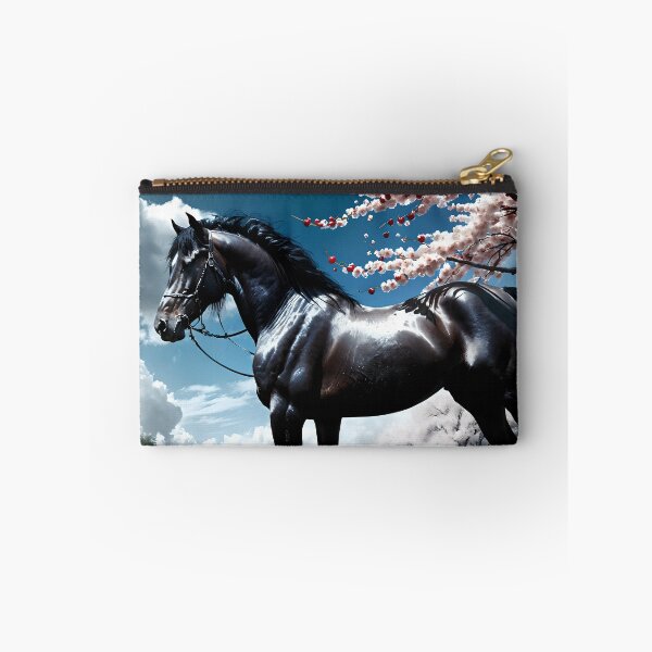 Item preview, But the big black horse said, "Look this way" - He said, "Hey lady, will you marry me?" 4 designed and sold by deep-sea-birds.