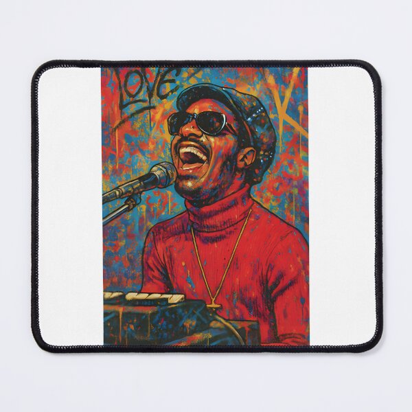 Item preview, Steve Wonder Inspired Music Legend Portrait Art designed and sold by Kailash007.