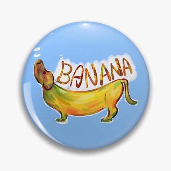 Item preview, Hide and Seek Banana Dachshund Dog Camouflage designed and sold by MurMay.
