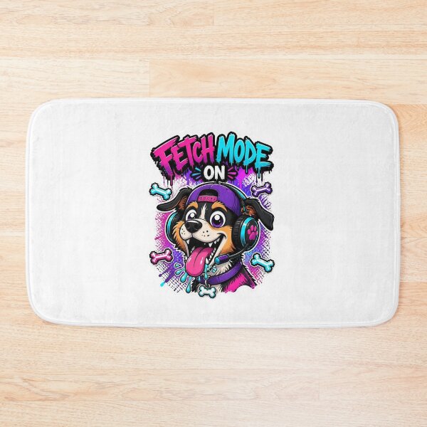 Item preview, Fetch Mode On Dog Gamer Sticker | Funny Graffiti Gaming Animal Art Design designed and sold by Panom Suavichien.