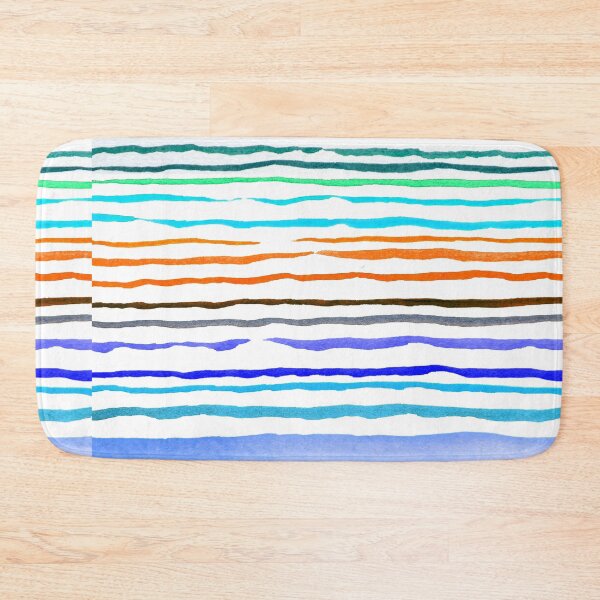 Item preview, Holiday Watercolor Stripes designed and sold by AnimaliaStar.