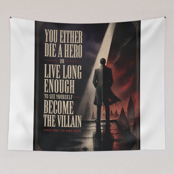 Item preview, The Dark Knight (Harvey Dent Version) designed and sold by LoveSomethingDifferent.