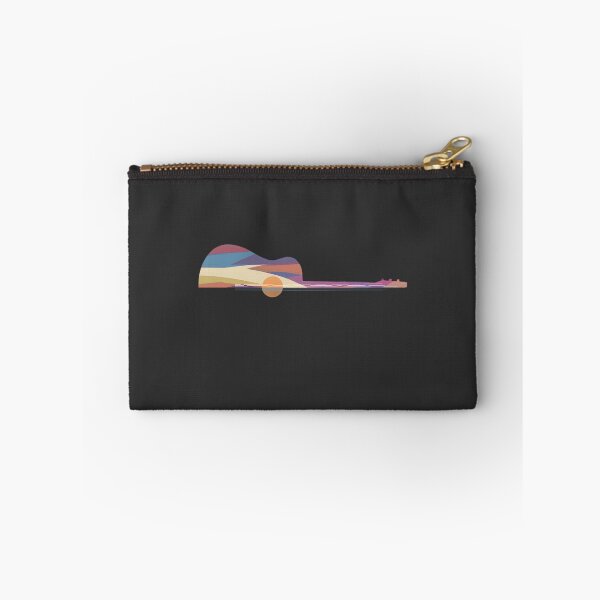 Item preview, Nature Inspired Acoustic Guitar Artwork with Floral and Leaf Elements designed and sold by Kailash007.