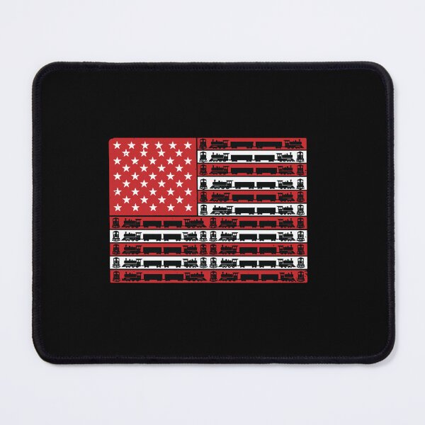 Item preview, American Flag Train Patriotism Railfan designed and sold by PopStars1993.