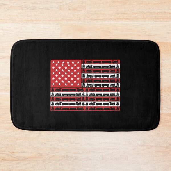 Item preview, American Flag Train Patriotism Railfan designed and sold by PopStars1993.