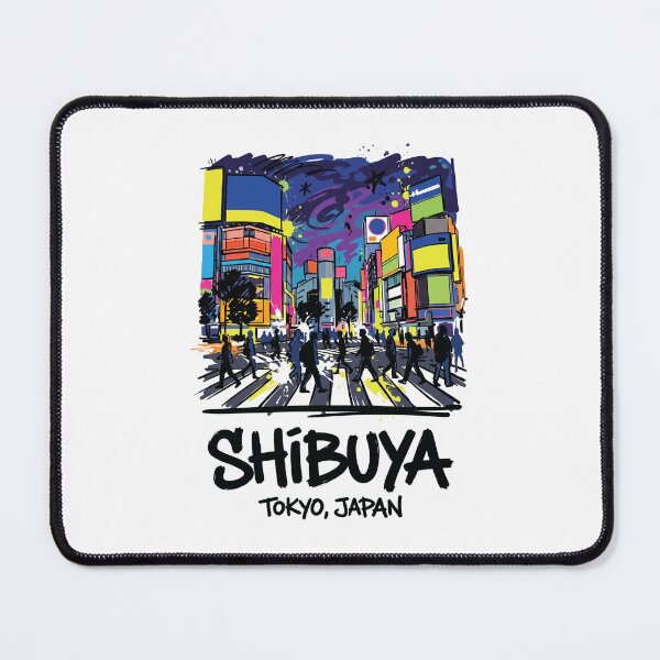 Item preview, Shibuya Crossing Tokyo Japan City Art designed and sold by Merch by Das Design Studio.