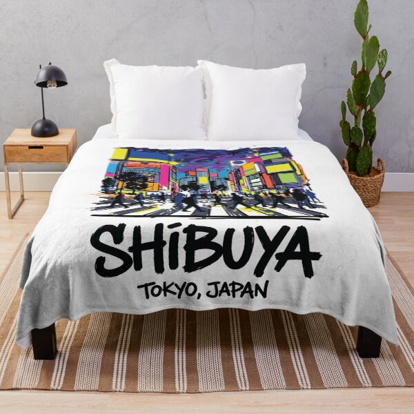 Item preview, Shibuya Crossing Tokyo Japan City Art designed and sold by Merch by Das Design Studio.
