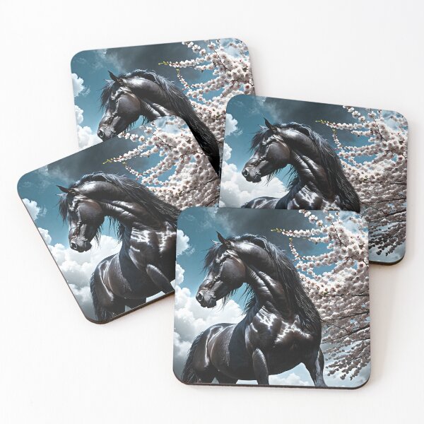 Item preview, But the big black horse said, "Look this way" - He said, "Hey lady, will you marry me?" 5 designed and sold by deep-sea-birds.