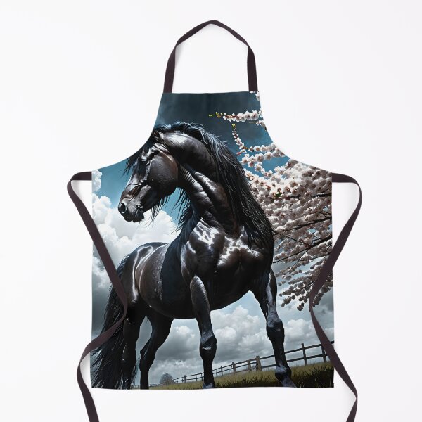 Item preview, But the big black horse said, "Look this way" - He said, "Hey lady, will you marry me?" 5 designed and sold by deep-sea-birds.