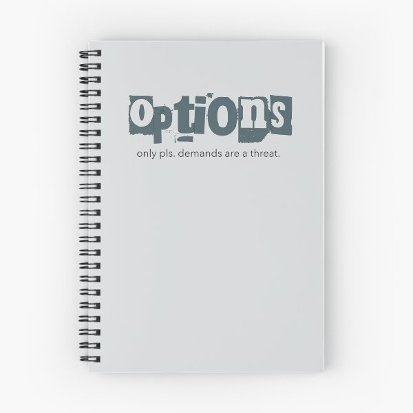 Item preview, Give Me Options Demands Are A Threat PDA Autism designed and sold by Notty DOT.