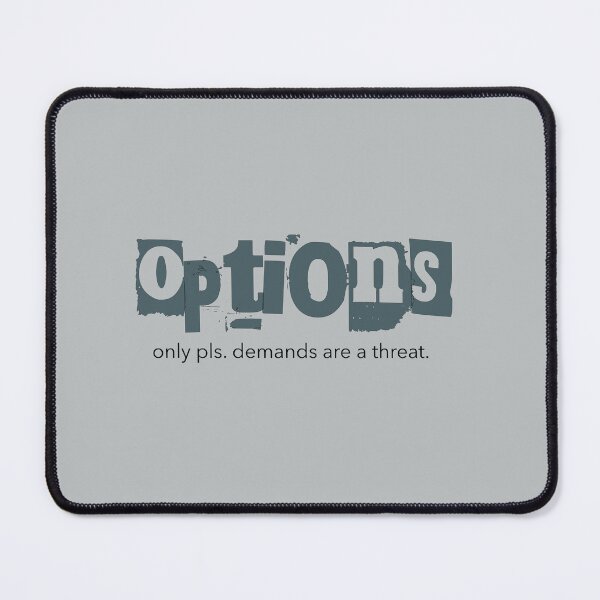 Item preview, Give Me Options Demands Are A Threat PDA Autism designed and sold by Notty DOT.
