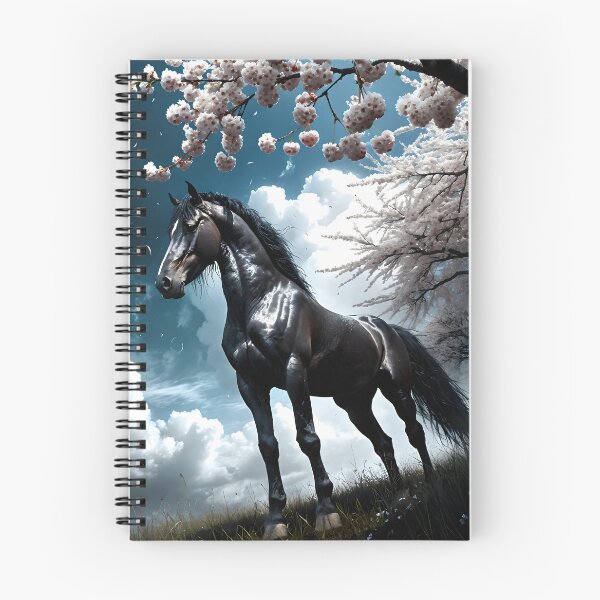 Item preview, But the big black horse said, "Look this way" - He said, "Hey lady, will you marry me?" 6 designed and sold by deep-sea-birds.