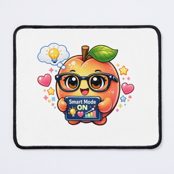 Item preview, Smart Mode ON – Pastel Kawaii Peach Digital Art designed and sold by Sommium .