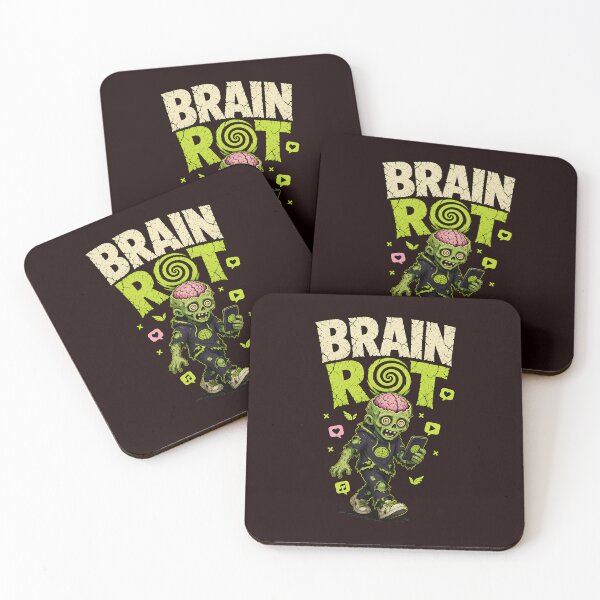 Item preview,  Halloween Art Brain Rot Zombie Phone Addict  designed and sold by LV-creator.