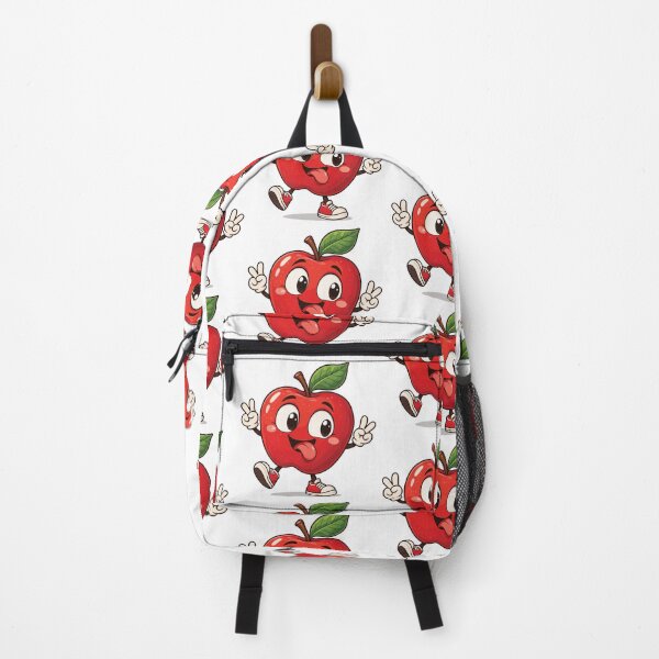 Item preview, Playful Red Apple with Peace Signs designed and sold by PRINTIONAL.