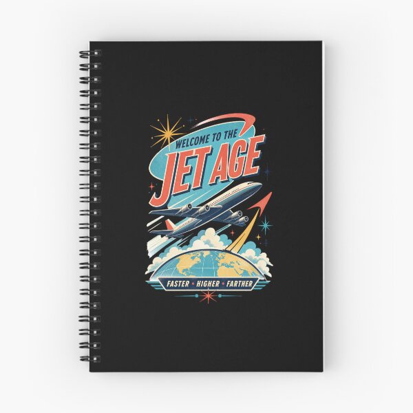 Item preview, Welcome to the Jet Age – Retro Aviation Travel Tee designed and sold by HROC.