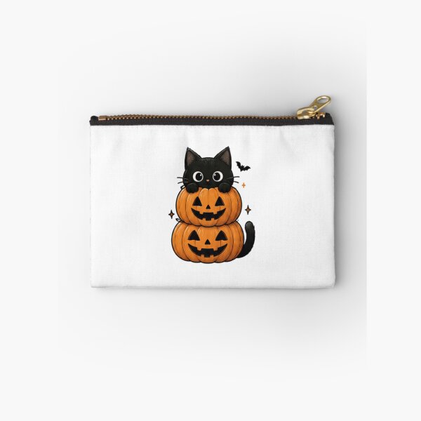 Item preview, Cute Spooky Halloween Characters with Ghosts Cats Pumpkins and Skeletons designed and sold by ucpstudio.