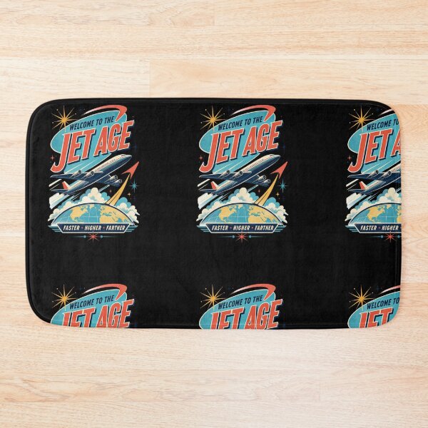 Item preview, Welcome to the Jet Age – Retro Aviation Travel Tee designed and sold by HROC.
