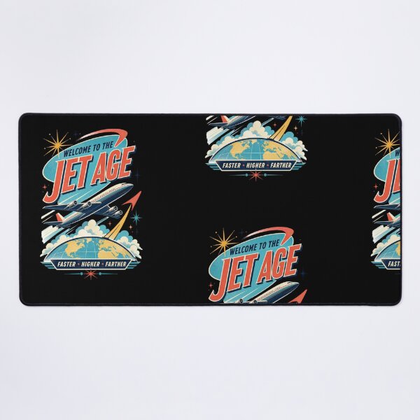 Item preview, Welcome to the Jet Age – Retro Aviation Travel Tee designed and sold by HROC.