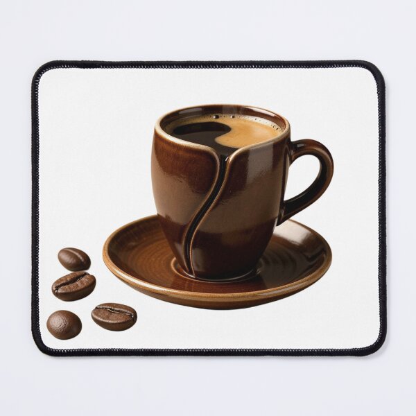 Item preview, Coffee Bean Shaped Mug Illustration designed and sold by Nela-&-Lena.