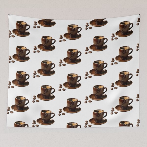Item preview, Coffee Bean Shaped Mug Illustration designed and sold by Nela-&-Lena.