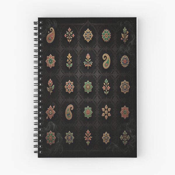 Item preview, Luxury Damask Pattern with Mandala Motifs designed and sold by Breezes-of-Ida.