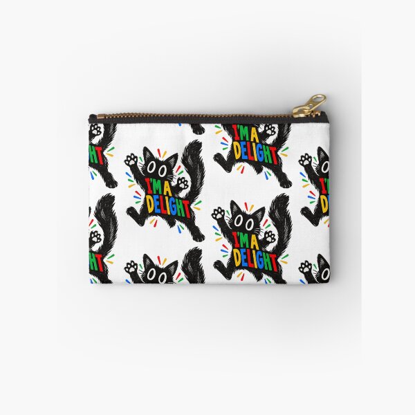 Item preview, Im A Delight Cute Funny Black Cat Colorful Retro Design designed and sold by SEINENGAPPI23.