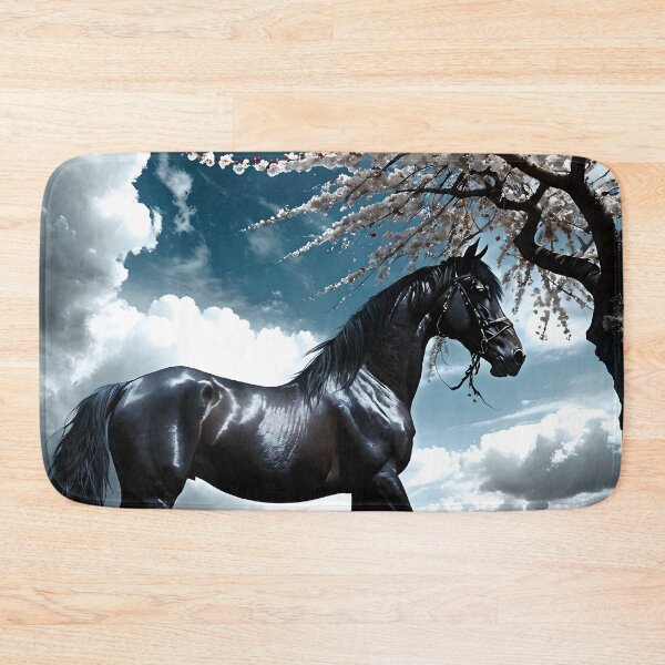 Item preview, But the big black horse said, "Look this way" - He said, "Hey lady, will you marry me?" 7 designed and sold by deep-sea-birds.