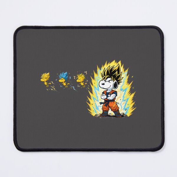 Item preview, Snoopy Inspired Super Saiyan Style Cartoon Illustration designed and sold by loui27.